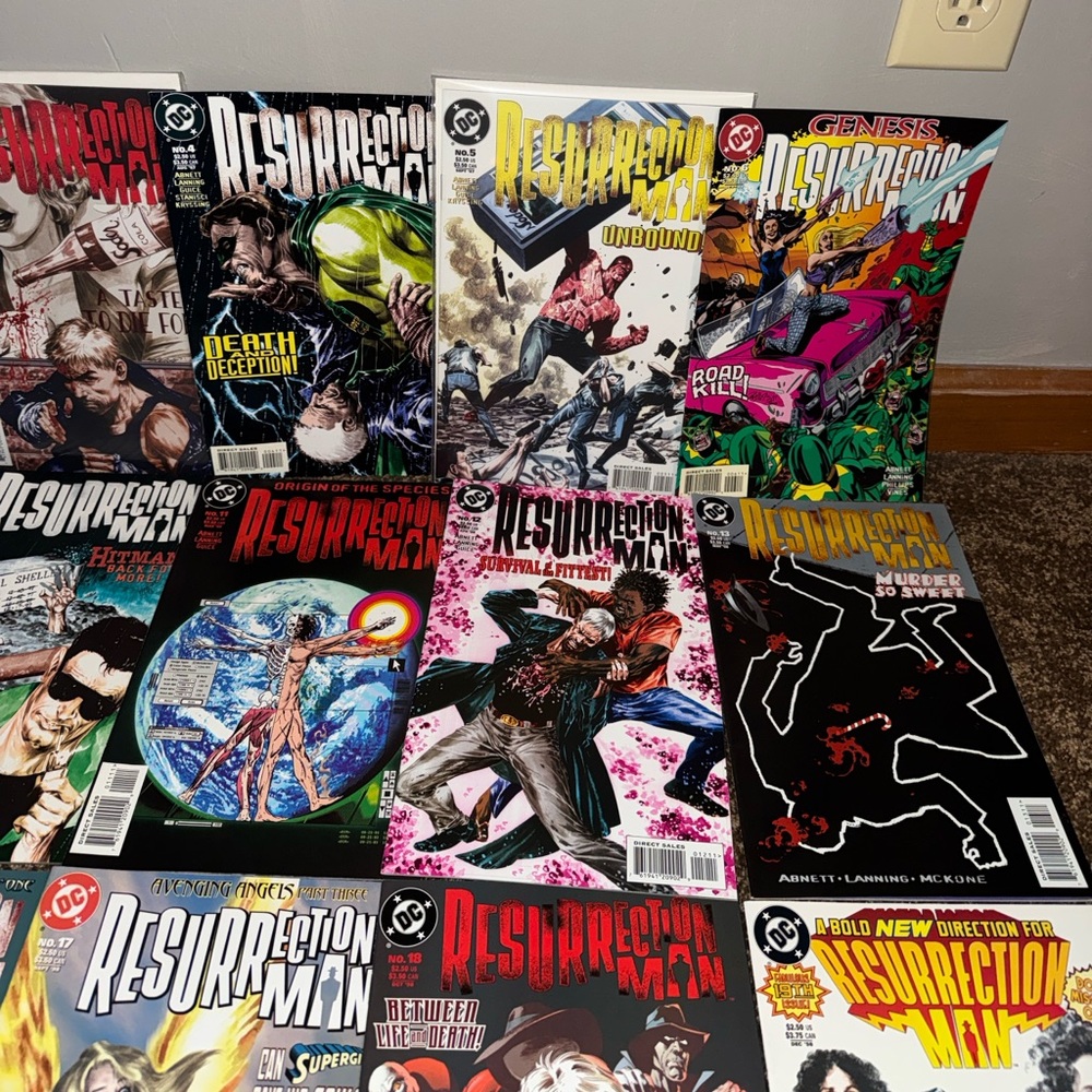 Huge DC Comics Resurrection Man Comic Lot - Picture 3 of 7